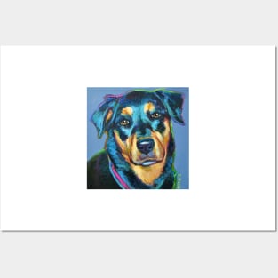 Colorful ROTTWEILER Posters and Art